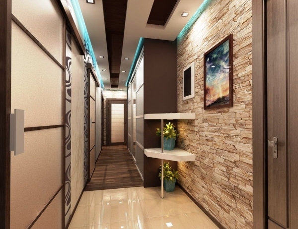 Фото - Прихожие для узких коридоров в квартире — дизайн, фото