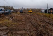 Фото - Вдоль Юрьевского шоссе в Великом Новгороде меняют водовод
