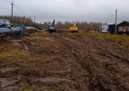 Фото - Вдоль Юрьевского шоссе в Великом Новгороде меняют водовод
